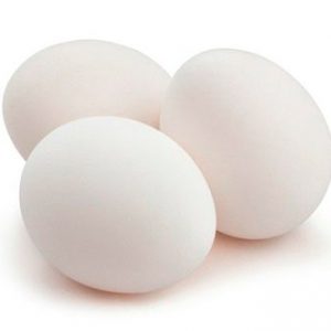 Huevos blancos medianos